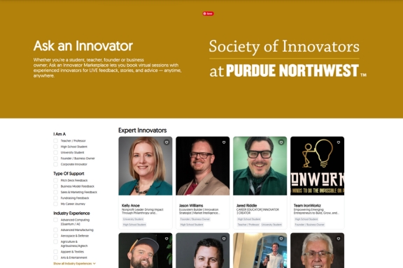 Ask An Innovator online knowledge marketplace